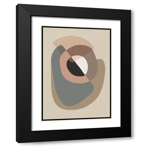 Workup 5 Black Modern Wood Framed Art Print with Double Matting by Design Fabrikken