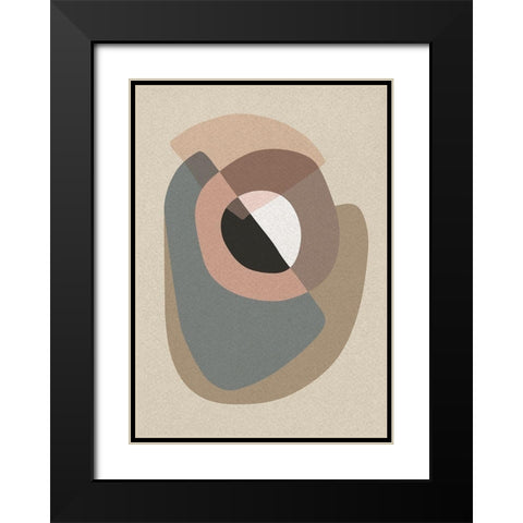 Workup 5 Black Modern Wood Framed Art Print with Double Matting by Design Fabrikken