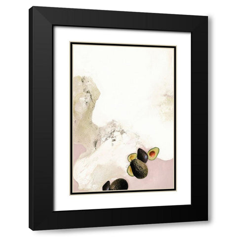 The Art of Taste 3 Black Modern Wood Framed Art Print with Double Matting by Design Fabrikken