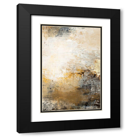 Milestone 1 Black Modern Wood Framed Art Print with Double Matting by Design Fabrikken