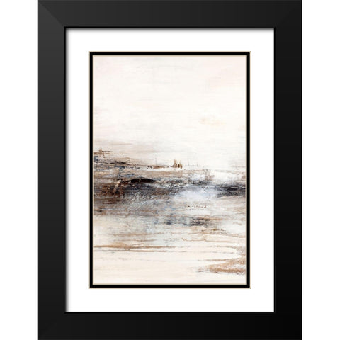 Lifestyle 1 Black Modern Wood Framed Art Print with Double Matting by Design Fabrikken
