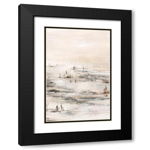 Lifestyle 2 Black Modern Wood Framed Art Print with Double Matting by Design Fabrikken