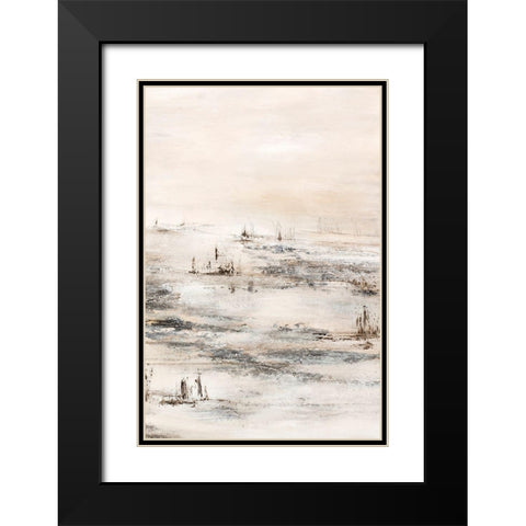 Lifestyle 2 Black Modern Wood Framed Art Print with Double Matting by Design Fabrikken