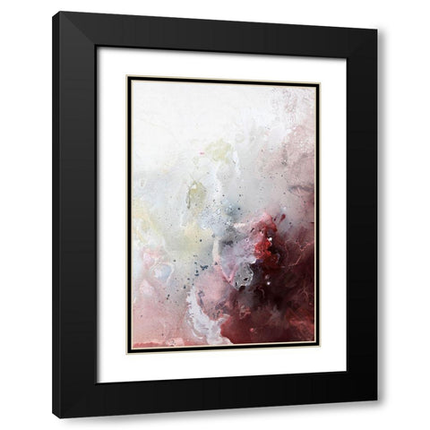 Still Water 7 Black Modern Wood Framed Art Print with Double Matting by Design Fabrikken