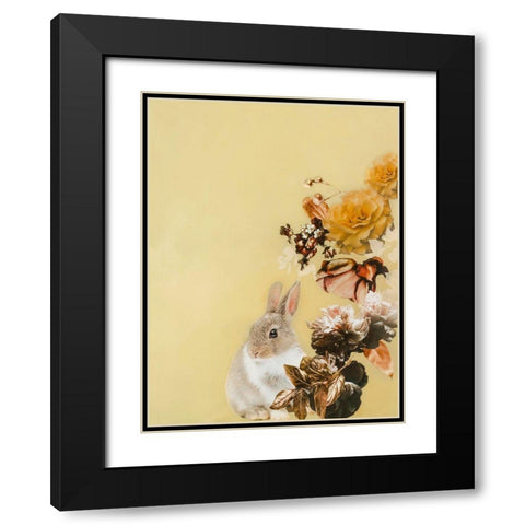 Pet Couture 4 Black Modern Wood Framed Art Print with Double Matting by Design Fabrikken