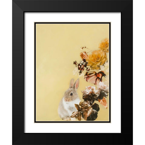 Pet Couture 4 Black Modern Wood Framed Art Print with Double Matting by Design Fabrikken