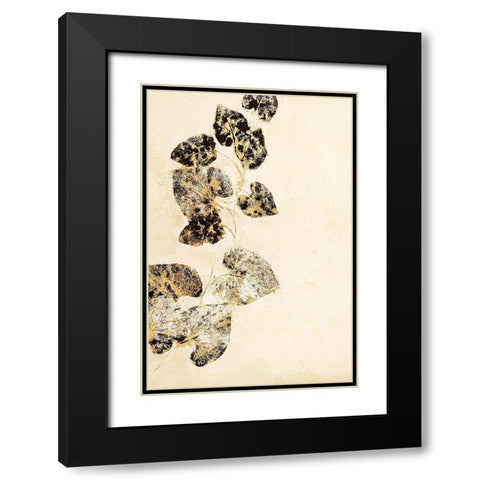 Pure Nature 2 Black Modern Wood Framed Art Print with Double Matting by Design Fabrikken