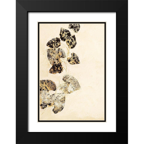 Pure Nature 2 Black Modern Wood Framed Art Print with Double Matting by Design Fabrikken