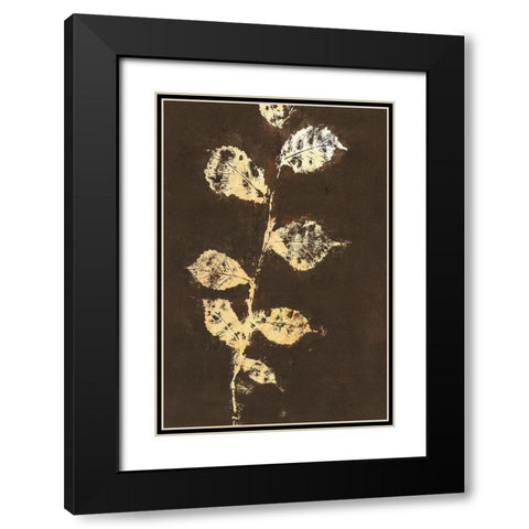 Pure Nature 4 Black Modern Wood Framed Art Print with Double Matting by Design Fabrikken