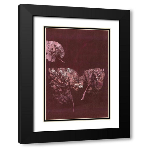 Pure Nature 5 Black Modern Wood Framed Art Print with Double Matting by Design Fabrikken