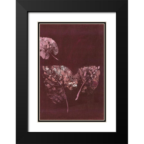 Pure Nature 5 Black Modern Wood Framed Art Print with Double Matting by Design Fabrikken