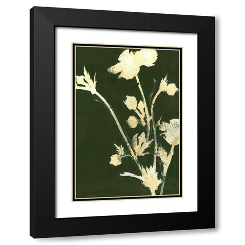 Pure Nature 6 Black Modern Wood Framed Art Print with Double Matting by Design Fabrikken