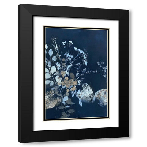 Pure Nature 7 Black Modern Wood Framed Art Print with Double Matting by Design Fabrikken