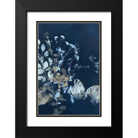 Pure Nature 7 Black Modern Wood Framed Art Print with Double Matting by Design Fabrikken
