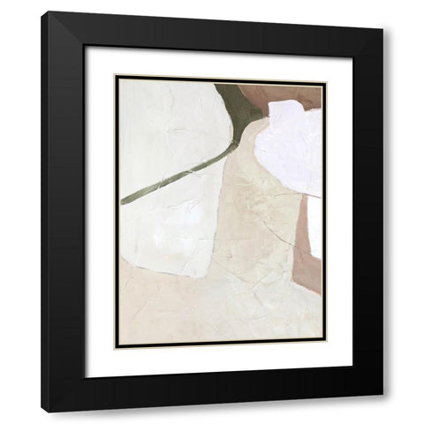 Formel Light Black Modern Wood Framed Art Print with Double Matting by Design Fabrikken