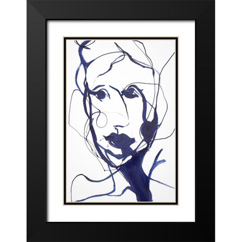 Full Of Wonder Black Modern Wood Framed Art Print with Double Matting by Design Fabrikken