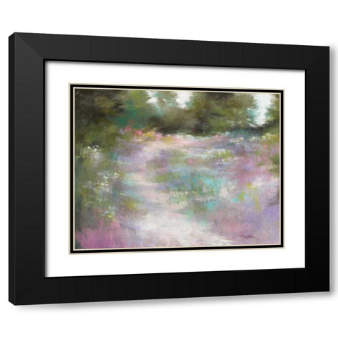 High Country Black Modern Wood Framed Art Print with Double Matting by Newton, Barbara