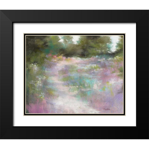 High Country Black Modern Wood Framed Art Print with Double Matting by Newton, Barbara