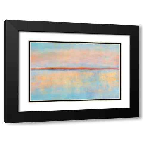 After Sunset Black Modern Wood Framed Art Print with Double Matting by Niele, Cora