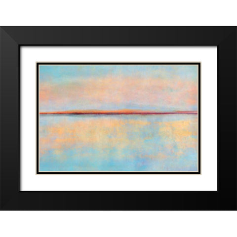 After Sunset Black Modern Wood Framed Art Print with Double Matting by Niele, Cora