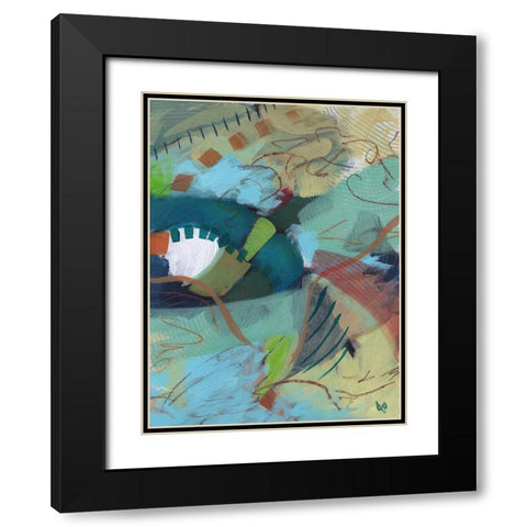 Changes Black Modern Wood Framed Art Print with Double Matting by Nemcosky, Ann Thompson