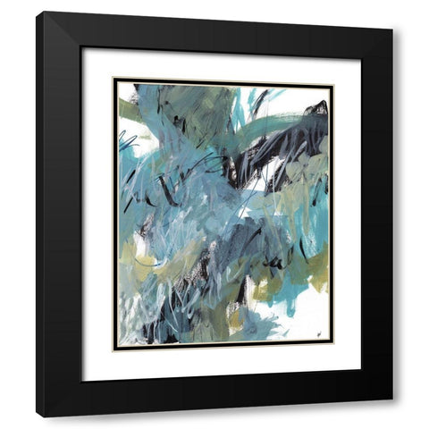 Observation No. 2 Black Modern Wood Framed Art Print with Double Matting by Nemcosky, Ann Thompson