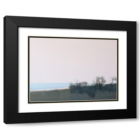 Bessarabian Evening Black Modern Wood Framed Art Print with Double Matting by Nekraha, Igor