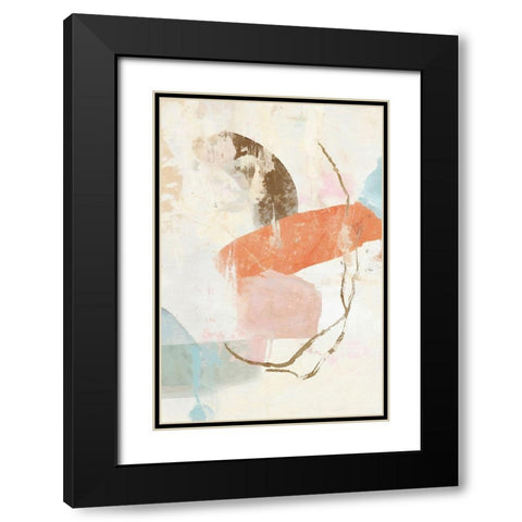 Mudworks No. 2 Black Modern Wood Framed Art Print with Double Matting by Nicoll, Suzanne