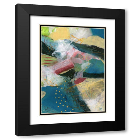 Solstice No. 3 Black Modern Wood Framed Art Print with Double Matting by Nemcosky, Ann Thompson