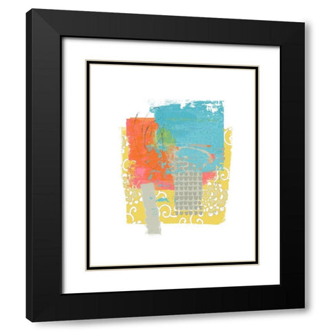 Beach Day 2 Black Modern Wood Framed Art Print with Double Matting by Nicoll, Suzanne