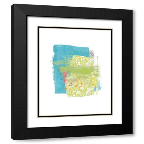 Beach Day 4 Black Modern Wood Framed Art Print with Double Matting by Nicoll, Suzanne