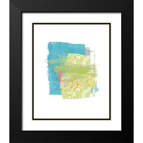 Beach Day 4 Black Modern Wood Framed Art Print with Double Matting by Nicoll, Suzanne