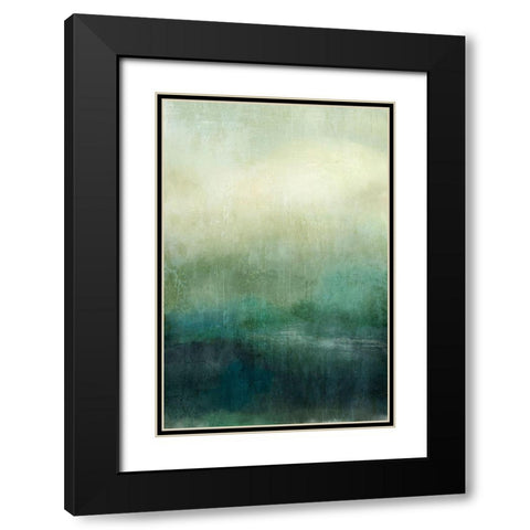 Hidden Path 1 Black Modern Wood Framed Art Print with Double Matting by Nicoll, Suzanne