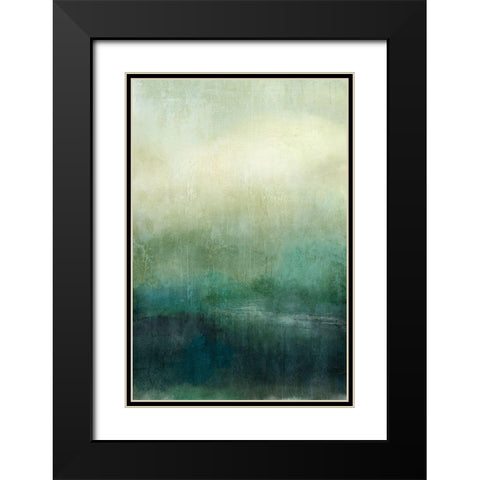 Hidden Path 1 Black Modern Wood Framed Art Print with Double Matting by Nicoll, Suzanne