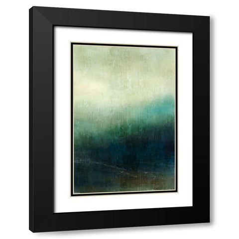 Hidden Path 2 Black Modern Wood Framed Art Print with Double Matting by Nicoll, Suzanne