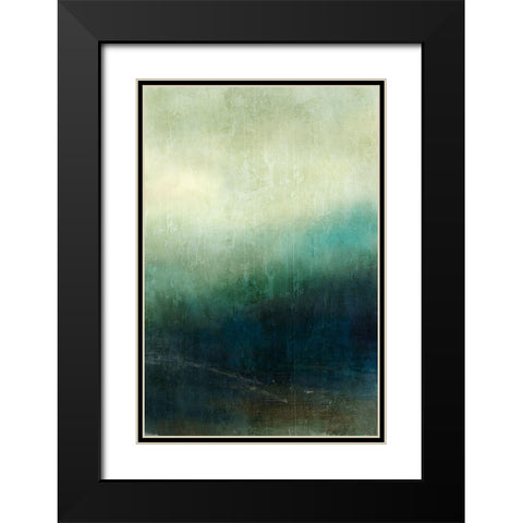 Hidden Path 2 Black Modern Wood Framed Art Print with Double Matting by Nicoll, Suzanne
