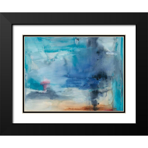 Out to Sea Black Modern Wood Framed Art Print with Double Matting by Oppenheimer, Michelle