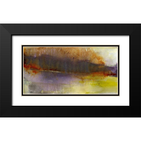 All That We See Black Modern Wood Framed Art Print with Double Matting by Oppenheimer, Michelle