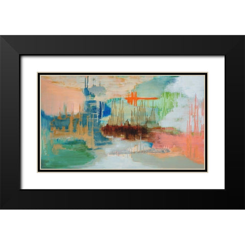 From the Ashes Black Modern Wood Framed Art Print with Double Matting by ONeill, Carolyn
