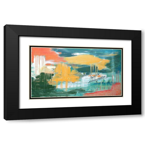 Unveiling the Sky Black Modern Wood Framed Art Print with Double Matting by ONeill, Carolyn