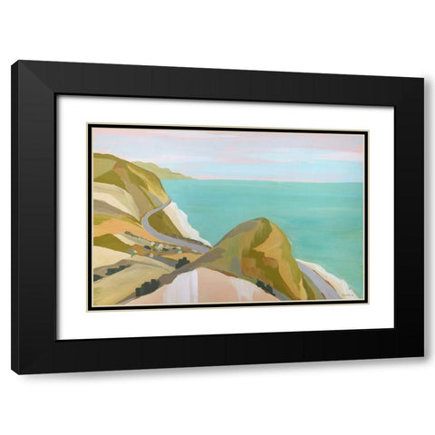 Big Sycamore Canyon Black Modern Wood Framed Art Print with Double Matting by Oswald, Pete