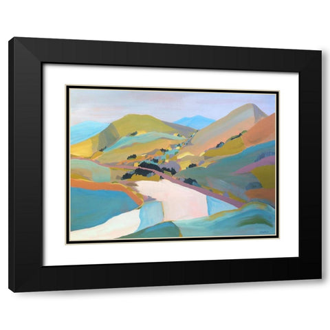 PCH Black Modern Wood Framed Art Print with Double Matting by Oswald, Pete