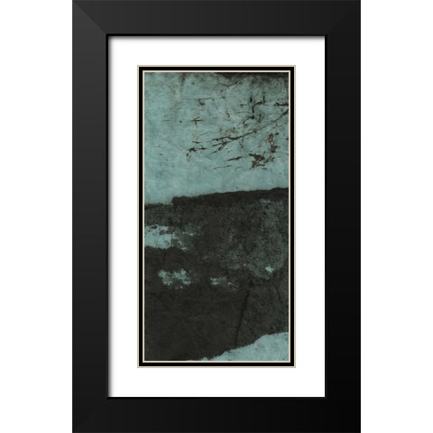 Oceans Unearthed No. 2 Black Modern Wood Framed Art Print with Double Matting by Oppenheimer, Michelle