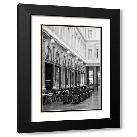 Royal Galleries Black and White Black Modern Wood Framed Art Print with Double Matting by Okula, Carina