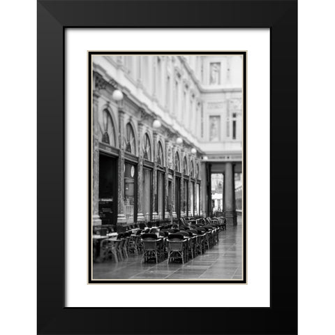 Royal Galleries Black and White Black Modern Wood Framed Art Print with Double Matting by Okula, Carina