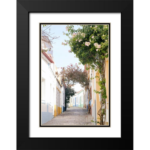 Portuguese Perfection Black Modern Wood Framed Art Print with Double Matting by Okula, Carina