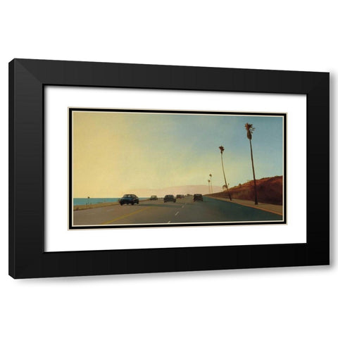 California Road Chronicles - 16 Black Modern Wood Framed Art Print with Double Matting by Penezic, Relja