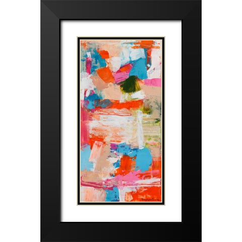 Immersed Sequence I Black Modern Wood Framed Art Print with Double Matting by Pristas, Tracy Lynn