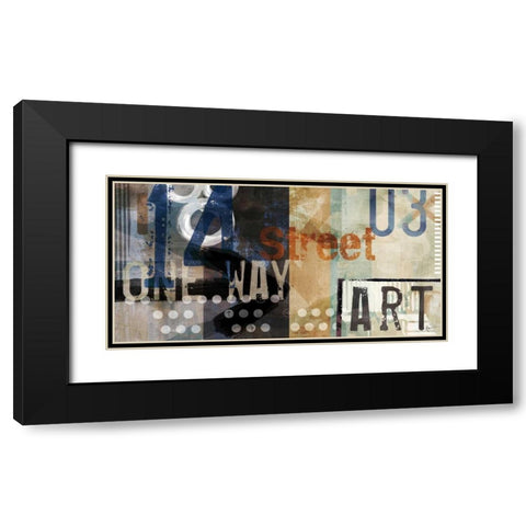 Art Type III Black Modern Wood Framed Art Print with Double Matting by Pfrommer, Sven
