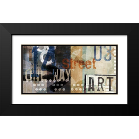 Art Type III Black Modern Wood Framed Art Print with Double Matting by Pfrommer, Sven